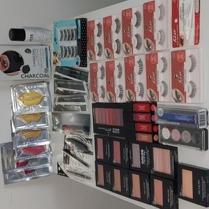 Lot of makeup